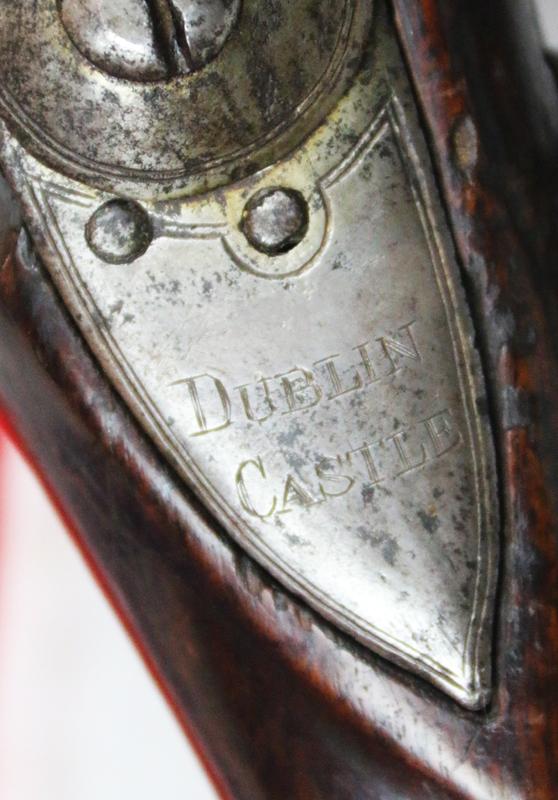 A Most Attractive Napoleonic Wars Era, Dublin Castle Flintlock Mounted Sergeant's Length 'Brown Bess' Musket