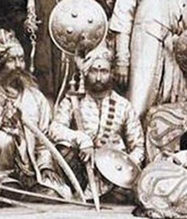 A Very Attractive 17th Century Indian Khanda Sword