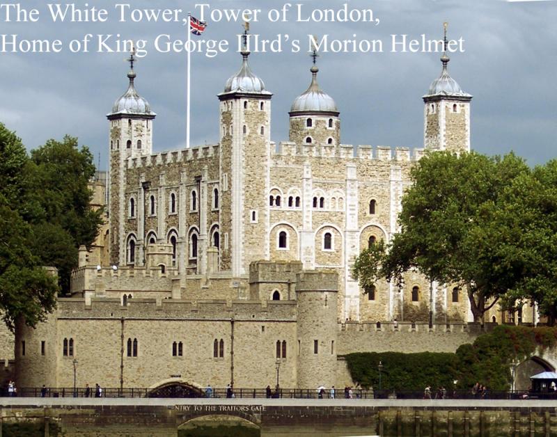 A Former Helmet Created From a Helmet in the Royal Collection. A Victorian, Italian Morion Helmet, Probably From Milan, Circa 1544. Likely Created by Instruction From The Curators Of the Royal Collection In Around 1873