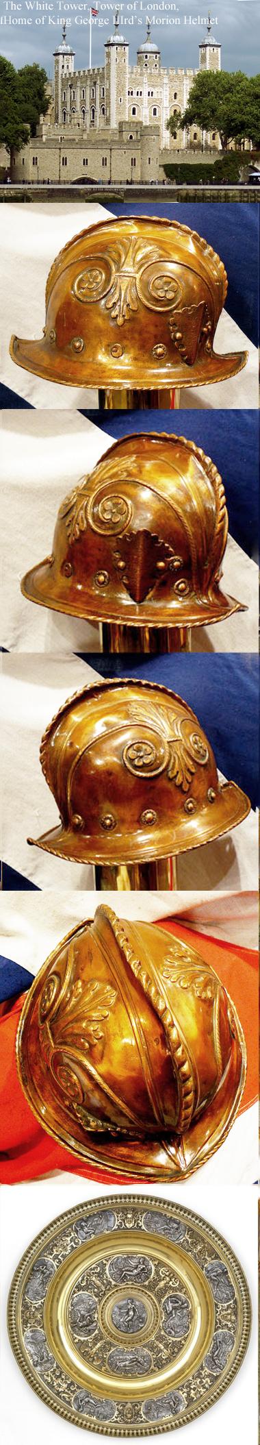 A Former Helmet Created From a Helmet in the Royal Collection. A Victorian, Italian Morion Helmet, Probably From Milan, Circa 1544. Likely Created by Instruction From The Curators Of the Royal Collection In Around 1873