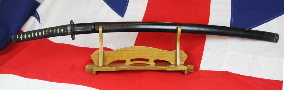 A Very Fine & Long 15th Century Katana, Around 600 Years Old, From An Historically Significant Great Samurai Clan, The Nabeshima Descendents of the Fujiwara, With Traditional Stone Polished Blade