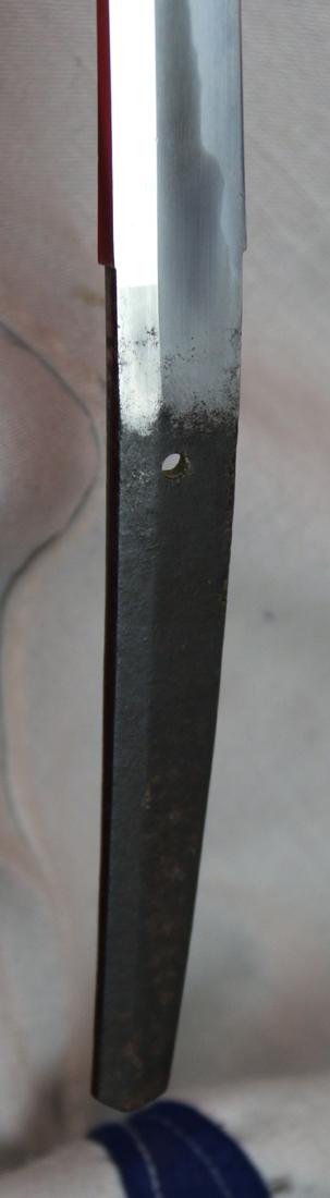 A Very Fine & Long 15th Century Katana, Around 600 Years Old, From An Historically Significant Great Samurai Clan, The Nabeshima Descendents of the Fujiwara, With Traditional Stone Polished Blade