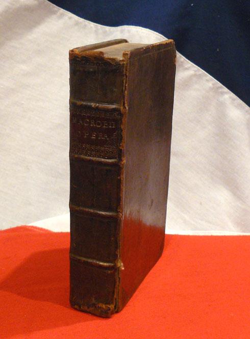 Imperial Roman 400 ad. Aur.Theodosii Macrobii, v. cl. & Inlustris, Opera Published London 1694. Macrobius Is Historically Important Because He Rescued Opinions And Passages From Works That Have Been Long Lost
