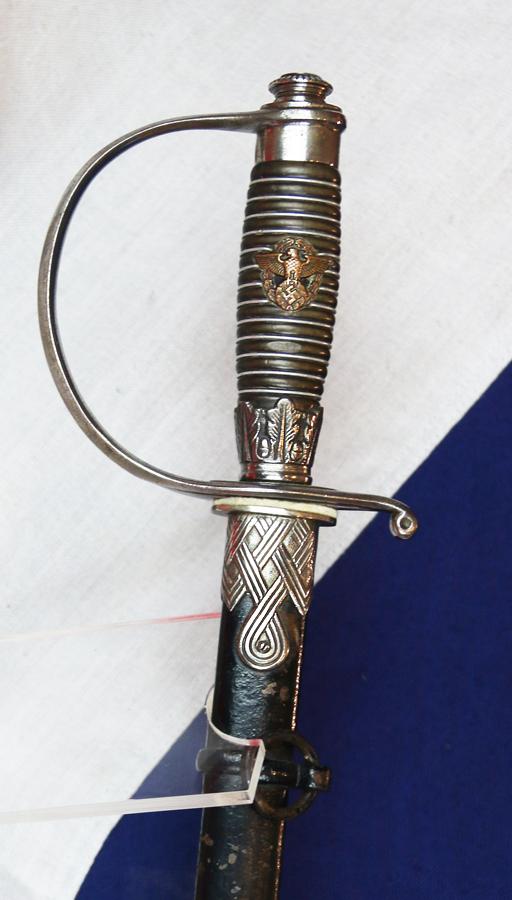 An Exceptional Condition, German, 1936 Regulation Pattern Polizei /SS {Schutzstaffel} Degan By Clemen & Jung,