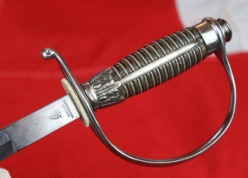 An Exceptional Condition, German, 1936 Regulation Pattern Polizei /SS {Schutzstaffel} Degan By Clemen & Jung,