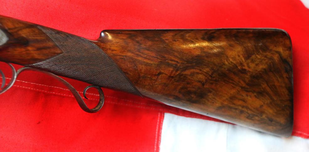 A Fabulous Quality King George IIIrd Cased Double Barrel Sporting Gun By World Renowned Gunsmith S.Nock, Early Transitional Flintlock To Percussion