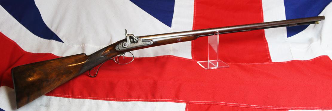 A Fabulous Quality King George IIIrd Cased Double Barrel Sporting Gun By World Renowned Gunsmith S.Nock, Early Transitional Flintlock To Percussion