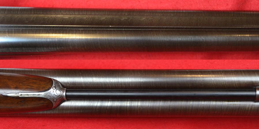 A Simply Fabulous, Cased, Double Barrelled Percussion Sporting Gun by James Wilkinson, Successor To The Legendary Henry Nock, and Later To Become The World Famous Wilkinson Sword Co.