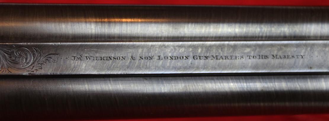 A Simply Fabulous, Cased, Double Barrelled Percussion Sporting Gun by James Wilkinson, Successor To The Legendary Henry Nock, and Later To Become The World Famous Wilkinson Sword Co.