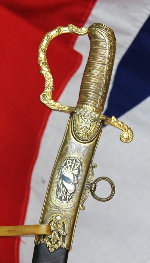 Most Incredible & Finest Quality King George IIIrd Napoleonic Wars Scottish Presentation Sword, Presented In The Months Following the Battle of Trafalgar The Regiment of Midlothian Infantry, East Midlothian, By the Officer's & Men of The New Battle Co.