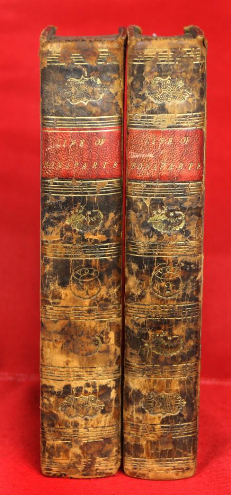 1st Edition Napoleon, by Hewiston W. B. The Life of Napoleon Bonaparte. In Two Volumes Printed in 1814