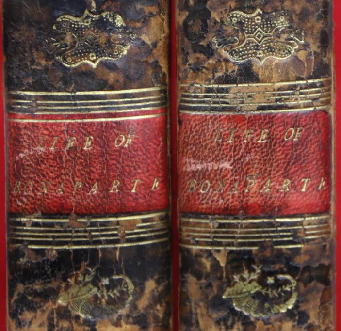 1st Edition Napoleon, by Hewiston W. B. The Life of Napoleon Bonaparte. In Two Volumes Printed in 1814