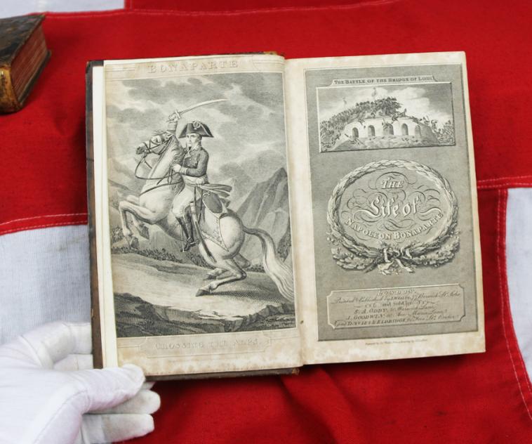 1st Edition Napoleon, by Hewiston W. B. The Life of Napoleon Bonaparte. In Two Volumes Printed in 1814