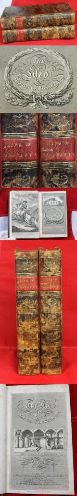 1st Edition Napoleon, by Hewiston W. B. The Life of Napoleon Bonaparte. In Two Volumes Printed in 1814