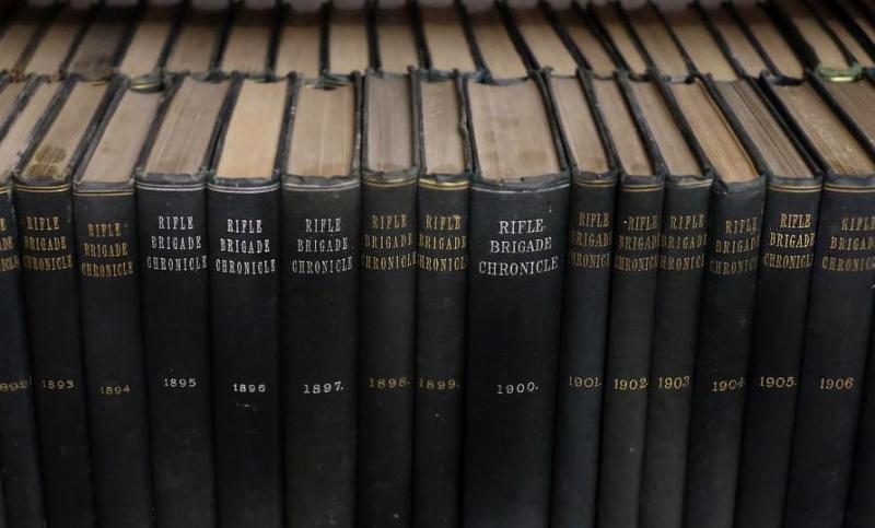 A Fabulous Set of The Rifle Brigade Chronicle, Only The Second Near Complete Set We Have Had in 10 Years, Yearbooks Over 300 Available. Priced Per Volume!