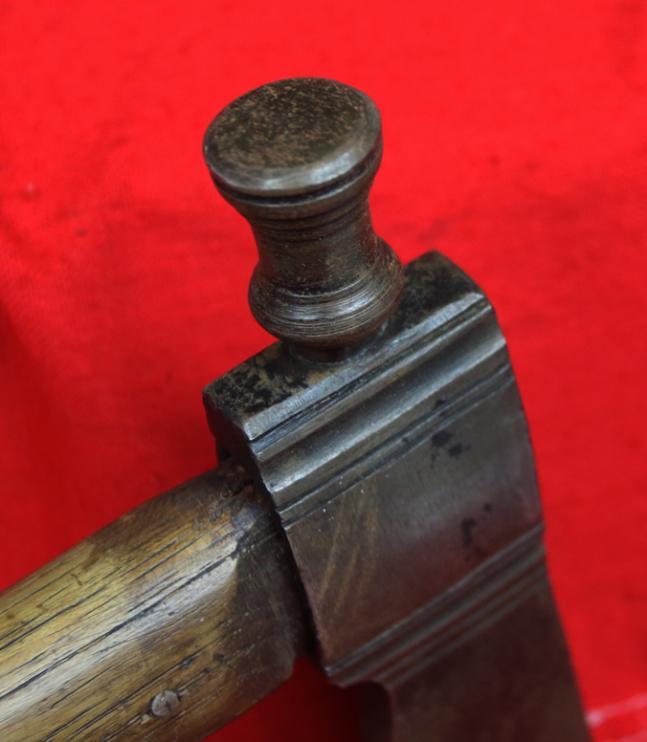 A Superbly Attractive Native American Trade Style Tomahawk Axe, Typical Import Pattern With Trader’s Inventory Stamp. Reservation Period