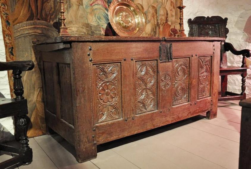 A Beautiful & Fine Quality Early Post Medieval to Early 17th Century Renaissance Wrought Iron Chest or Door Lock, German