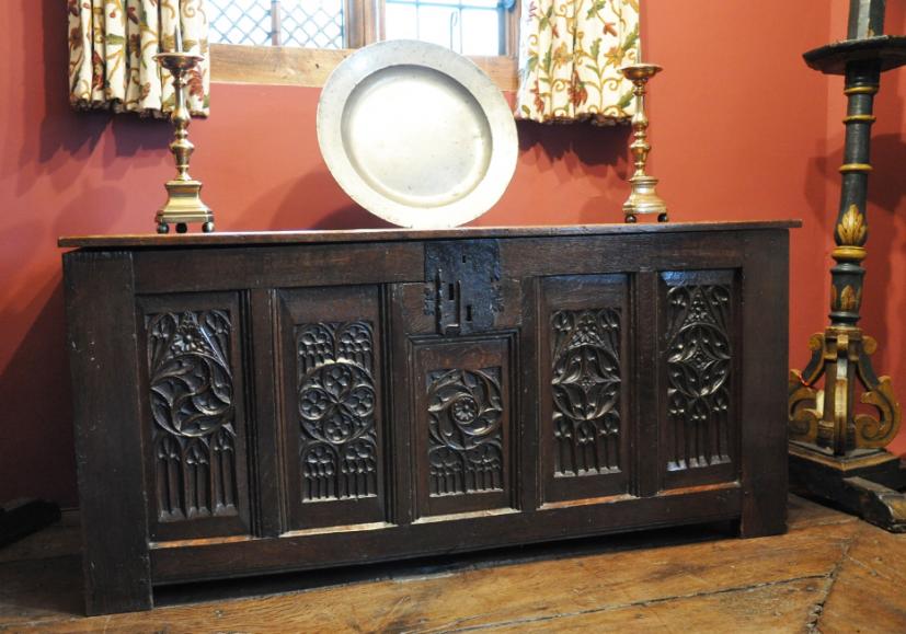 A Beautiful & Fine Quality Early Post Medieval to Early 17th Century Renaissance Wrought Iron Chest or Door Lock, German