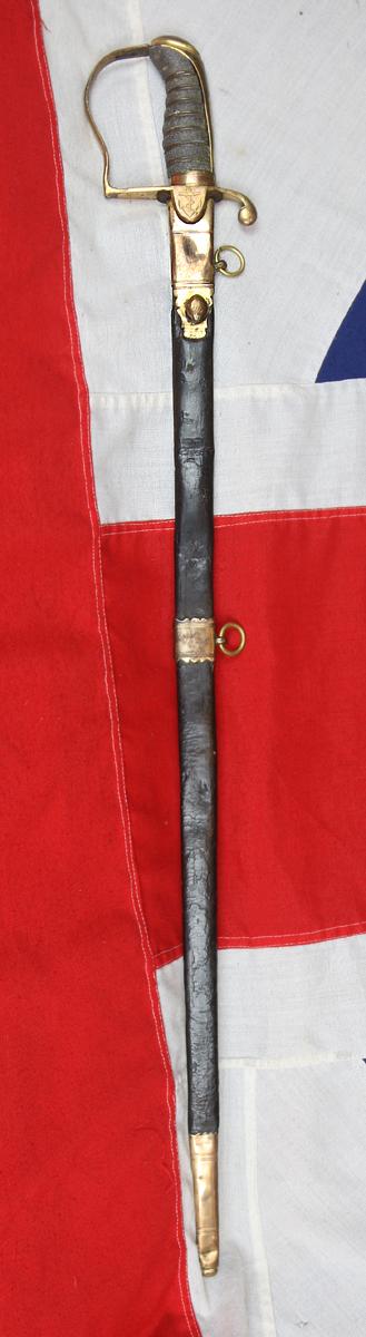 A Superb & Rare, Napoleonic Wars Period ‘Port Royal’, Jamaica, Caribbean Station Service, British Royal Naval Officer's Sword 1805. Admiral Horatio Nelson Period. By Mitchellson of Kingston Jamaica