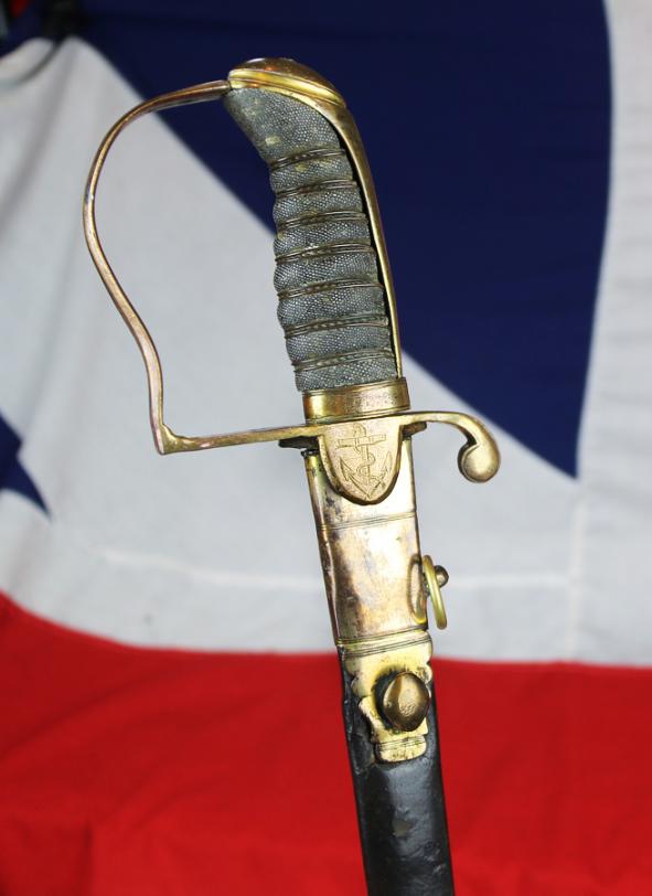 A Superb & Rare, Napoleonic Wars Period ‘Port Royal’, Jamaica, Caribbean Station Service, British Royal Naval Officer's Sword 1805. Admiral Horatio Nelson Period. By Mitchellson of Kingston Jamaica