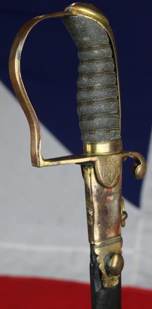 A Superb & Rare, Napoleonic Wars Period ‘Port Royal’, Jamaica, Caribbean Station Service, British Royal Naval Officer's Sword 1805. Admiral Horatio Nelson Period. By Mitchellson of Kingston Jamaica