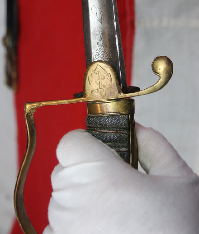 A Superb & Rare, Napoleonic Wars Period ‘Port Royal’, Jamaica, Caribbean Station Service, British Royal Naval Officer's Sword 1805. Admiral Horatio Nelson Period. By Mitchellson of Kingston Jamaica