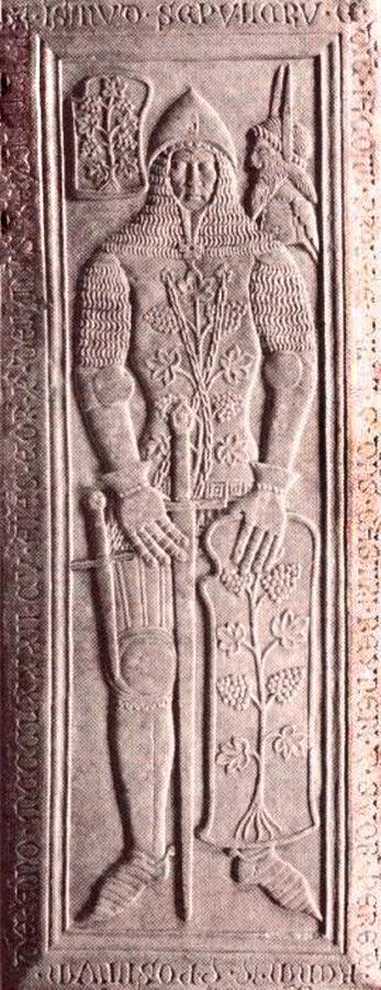 A Superb Original 12th Century Crusader Knights Templar Medieval Knight's Dagger, A Shortened Knightly Sword, with Crucifix Hilt. The Blade Bears The Remains of a Templar Cross, Inlaid, in Gold Alloy Latten, Upon One Blade Face Below The Hilt