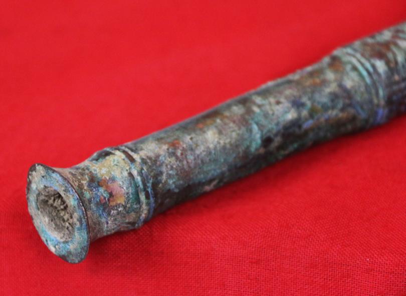 A Fabulous Royal Bronze Battle Mace From 2,500 to 3,200 Years Old. From the Era of Rameses the Great of Egypt, to Darius, King of Kings of the Achaemenid Empire. As Used By The Shardanas Warriors from Sardinia Who Fought for Rameses II Against the Hittite