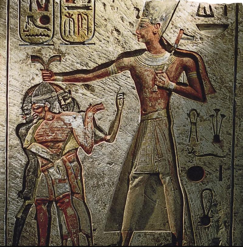 A Fabulous Royal Bronze Battle Mace From 2,500 to 3,200 Years Old. From the Era of Rameses the Great of Egypt, to Darius, King of Kings of the Achaemenid Empire. As Used By The Shardanas Warriors from Sardinia Who Fought for Rameses II Against the Hittite