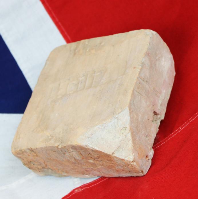 A Very Rare Antiquity of Ancient Roman Empire. The 1st Roman Legion, Late 1st century AD, Rectangular Building Block With Stamped Text 'LEG I ITAL' for 1st Legion 'Italica';