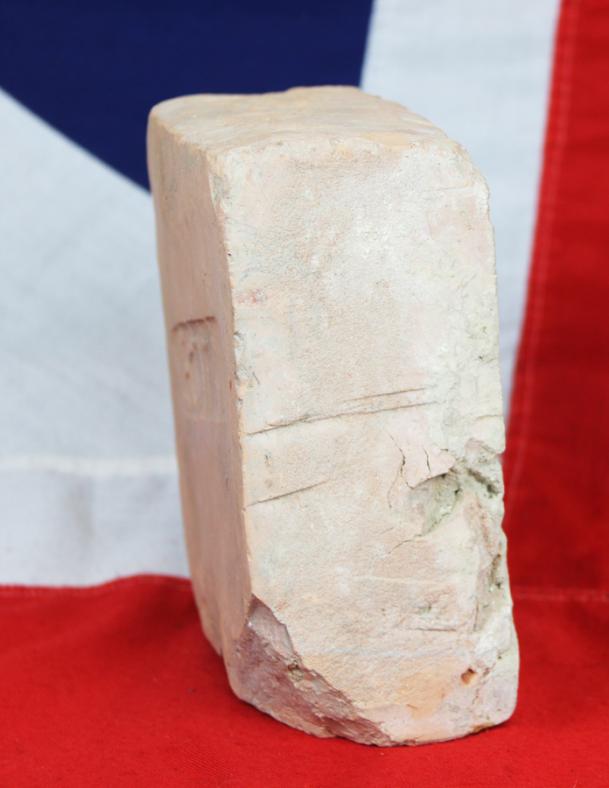 A Very Rare Antiquity of Ancient Roman Empire. The 1st Roman Legion, Late 1st century AD, Rectangular Building Block With Stamped Text 'LEG I ITAL' for 1st Legion 'Italica';