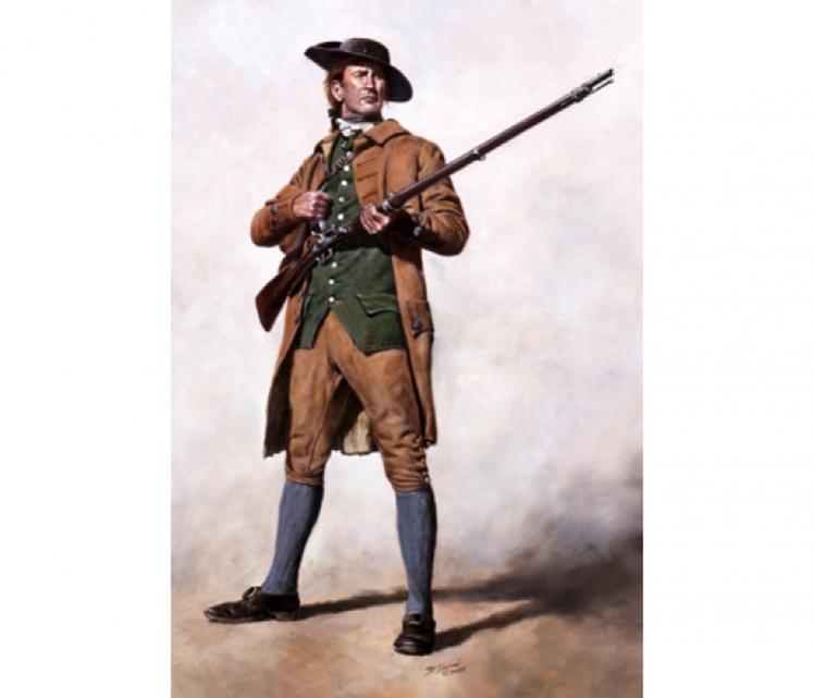 A Very Good, Rare, 18th Century American Revolutionary & Colonial Period Musket