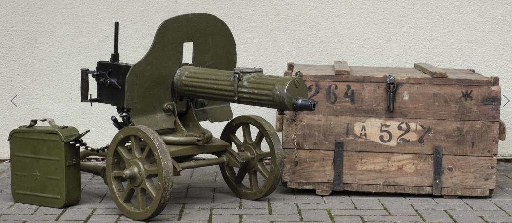 Original Lewis & Vickers Machine Gun Crates