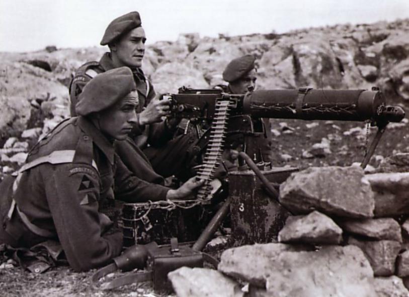 Original Lewis & Vickers Machine Gun Crates