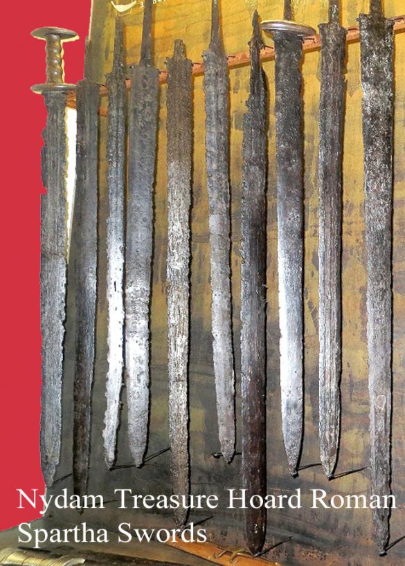 A Most Rare & Superb, Original, Imperial Roman Legionary's & Cavalryman's Spatha Long Sword, Late 3rd Century Over 1700 Years Old. The Very Form Of Sword As Our Tribune’s Ring Owner Would Use.