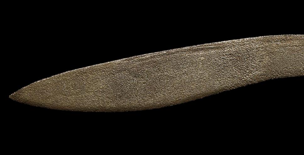 An Incredibly Rare, Superb 3rd to 2nd Century B.C. Falcata {Machaira Sword} From the Invasion of Rome Era of the Punic Wars, by The Great General Hannibal. It Is Also It Is The Very Same Design of Sword Used by Alexander The Great & His Generals