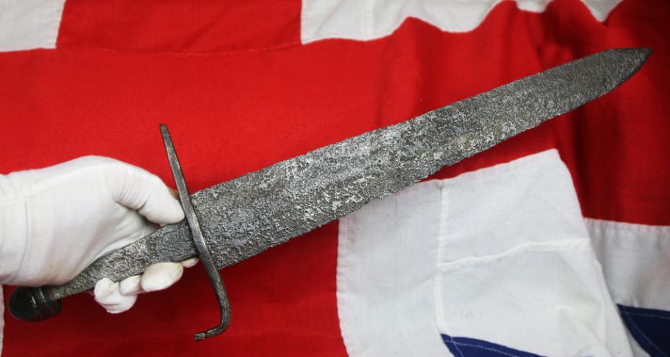 A Fine Medieval Short Sword 15th Century, Used in the Battle of Agincourt 1415 Period, Used By A Man-At Arms, Or Foot Knight