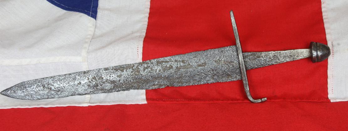 A Fine Medieval Short Sword 15th Century, Used in the Battle of Agincourt 1415 Period, Used By A Man-At Arms, Or Foot Knight