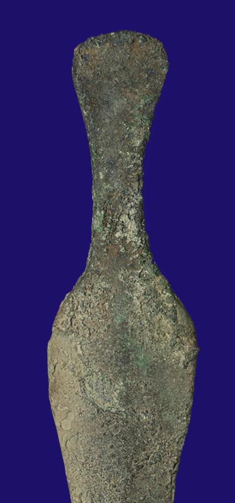 A Breathtaking & Large Original Ancient Greek Leaf Shaped Dagger From The Greco-Persian Wars Era, From the Time of the Spartans at Thermopylae, To Alexander the Great's Conquest of Persia & Egypt