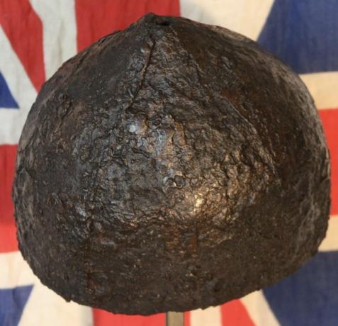 An Incredibly Rare, 1000 Year Old, Original Viking-Norsemen Warrior’s, Four Plate Iron Helmet From the Late Viking Raids Era and The King Harold & William the Conquerer Battle of Hastings, & The Same Helmet Used By Knights Throughout The Early Crusades