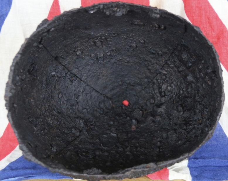 An Incredibly Rare, 1000 Year Old, Original Viking-Norsemen Warrior’s, Four Plate Iron Helmet From the Late Viking Raids Era and The King Harold & William the Conquerer Battle of Hastings, & The Same Helmet Used By Knights Throughout The Early Crusades