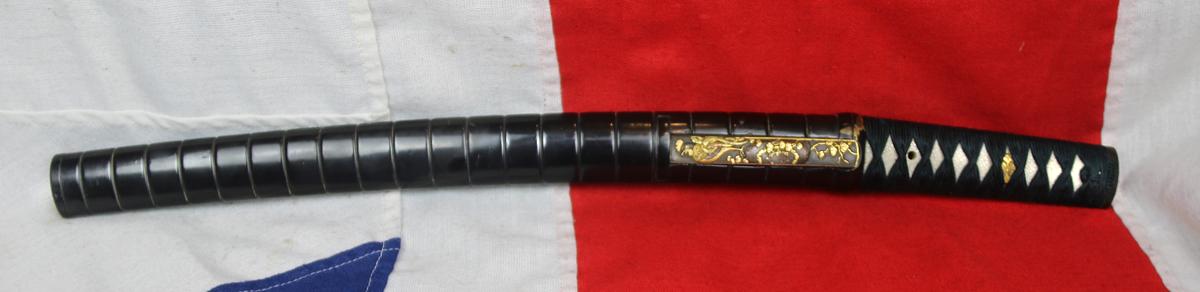 Truly A Samurai Tanto of Museum Grade & Quality. Worthy of the Finest Collection. A Stunning Samurai Aikuchi Tanto With An Around 500 Year Old Blade, Signed Kaneyoshi,