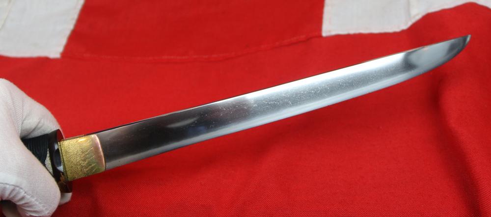 Truly A Samurai Tanto of Museum Grade & Quality. Worthy of the Finest Collection. A Stunning Samurai Aikuchi Tanto With An Around 500 Year Old Blade, Signed Kaneyoshi,