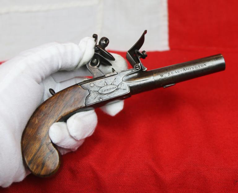 A Most Fine King George IIIrd Boxlock Flintlock By Bolton of London, Named for its Owner William Seal of Amington