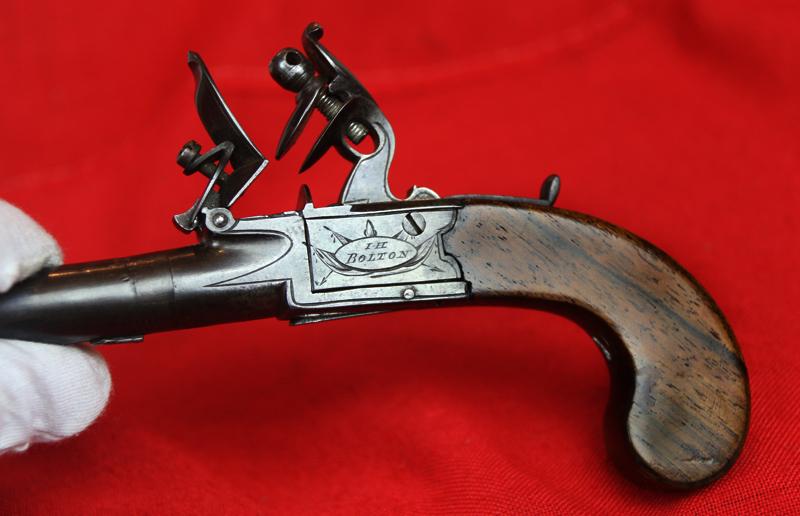 A Most Fine King George IIIrd Boxlock Flintlock By Bolton of London, Named for its Owner William Seal of Amington