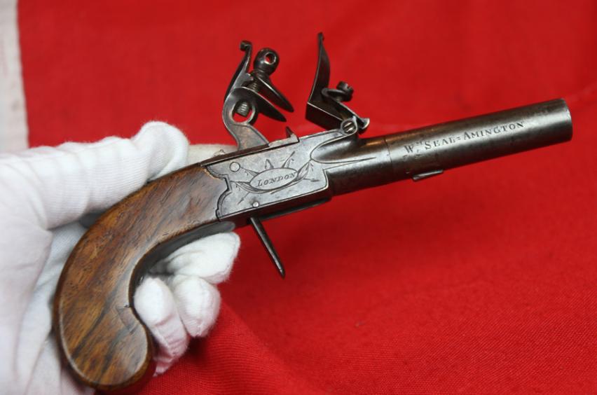 A Most Fine King George IIIrd Boxlock Flintlock By Bolton of London, Named for its Owner William Seal of Amington