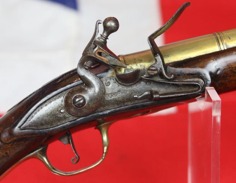 A Fabulous & Most Rare Large Irish Brass Barrelled Flintlock Blunderbuss Pistol, Circa 1700's