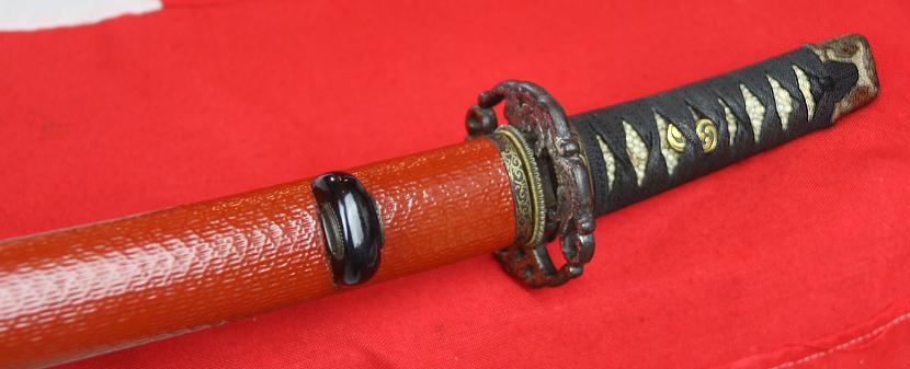 A Simply Stunning Museum Quality Shinto Period Samurai Wakizashi of the Kobayakawa Clan, In Superb Han-dachi Fittings
