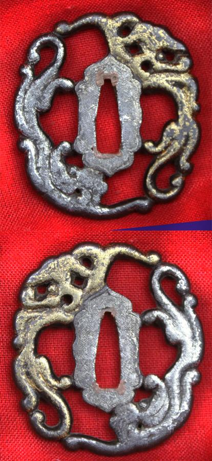 A Simply Stunning Museum Quality Shinto Period Samurai Wakizashi of the Kobayakawa Clan, In Superb Han-dachi Fittings