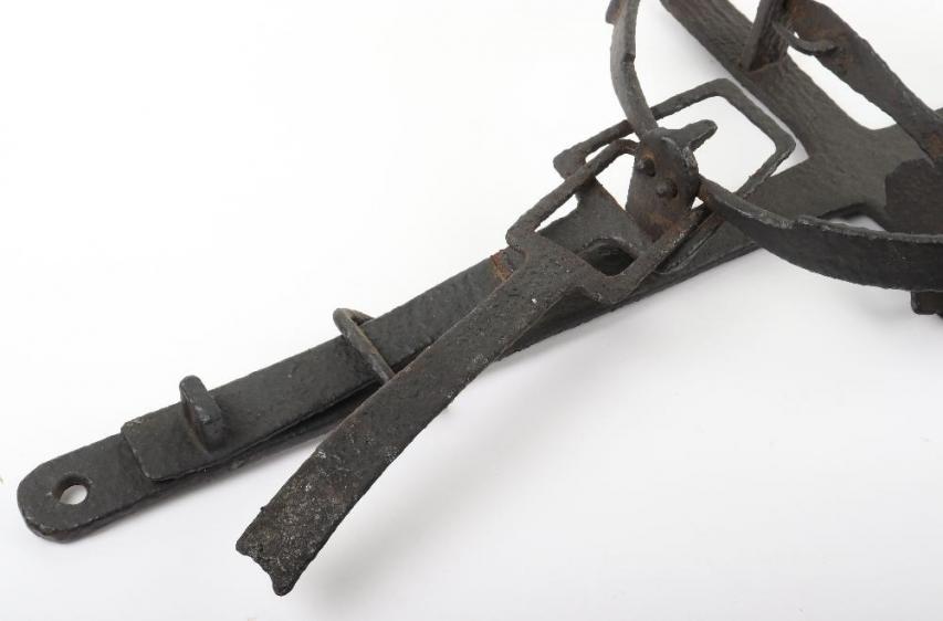 A Superb & Most Gruesome Collectors & Conversation Piece, A King George IIIrd “Man Trap’ Only The Second Original Example We Have Had in 10 years